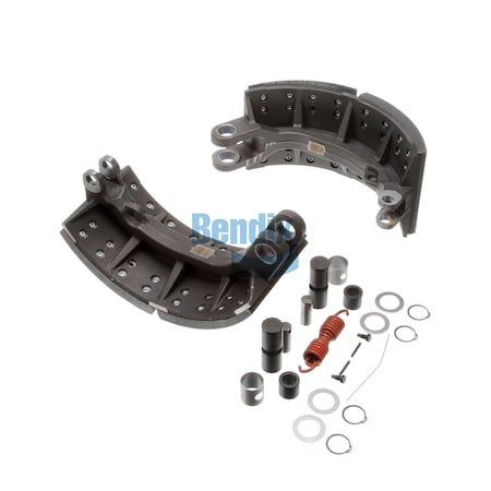 Bendix Drum Brake Shoe Set, 810212N 810212N
